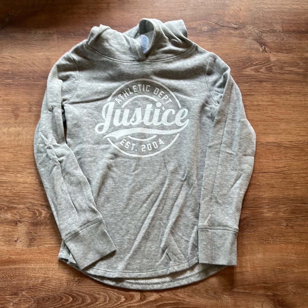 Girls Justice Hoodie. Size 8.